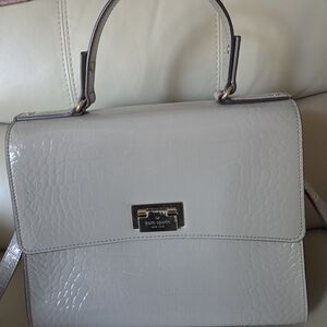 Kate Spade Gray Croc-Embossed Women's Bag
